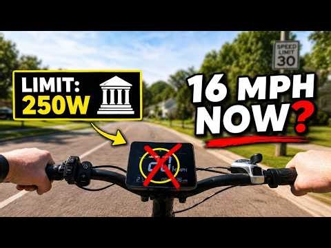 CALIFORNIA 16 MPH LIMIT? 🚨 250W Ebike Motor Cap Proposed for 2027! AB 1557 Update