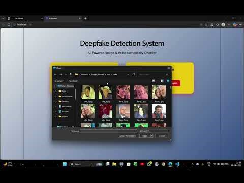 DEEPFAKE DETECTION SYSTEM USING DEEP LEARNING || MINI PROJECT || RAHUL,SAHIL,DEVENDRA,MUKUL