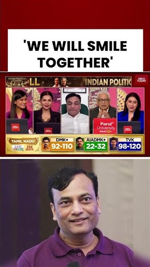 Rajdeep’s Remark During Heated Debate, “We Will Smile Together” #rajdeepsardesai #exitpolls