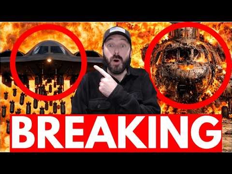 U.S. Bombers CRUSH Iran With Pilot Missing – Helicopter BLOWN UP