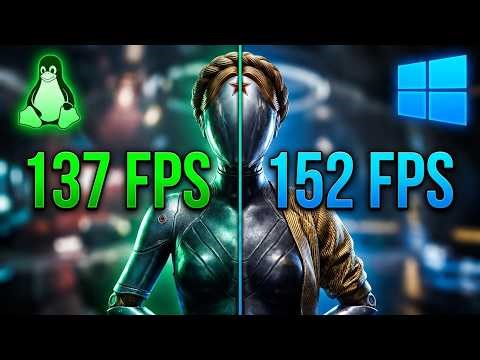 Linux vs Windows Benchmark ATOMIC HEART