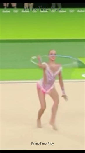 The Flexibility in This Performance Is Insane #gymnastics #rhythmic #athlete