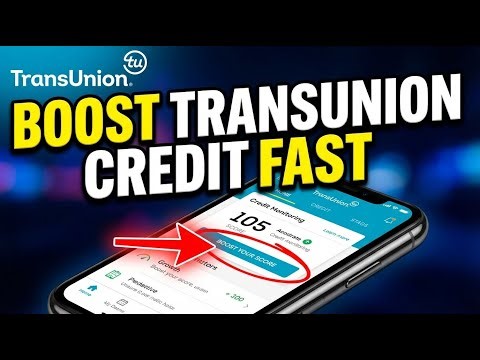 How to increase credit history with TransUnion - Quick Tutorial