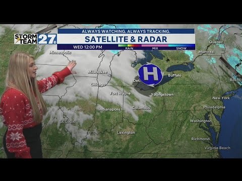 Active weather pattern returns after Christmas