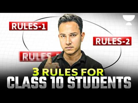 3 Golden Rules to Score 95%+ in Class 10 || Alok Sir