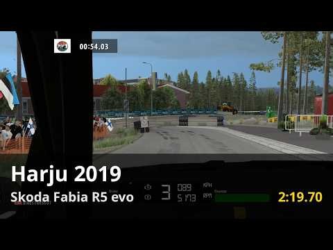 Harju 2019 | Skoda Fabia R5 evo | Onboard 2:19.70 | Richard Burns Rally