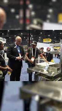 Mike explains how the BBS pairs with the Drumroll Automated Breading Machine. #shorts #friedchicken