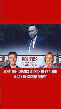 Why is the Chancellor ruling out a capital gains tax now?