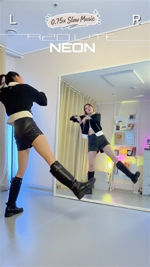 A2O LITE ‘NEON’ #dancetutorial 0.75x Slow Music #dancechallenge #dancecover
