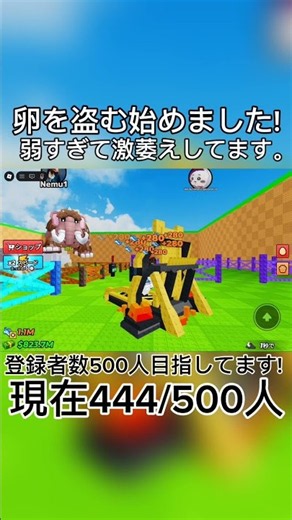 卵を盗む始めました!