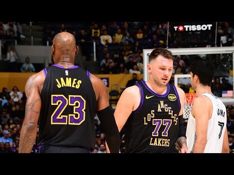 LeBron, Luka Combine 65 Points vs Grizzlies!