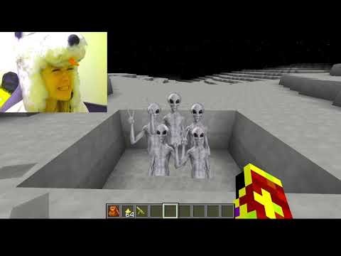 I found aliens - Minecraft part 1