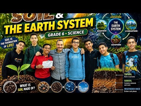 Soil & Earth System Explained | Grade 6 Science (Easy Lesson)🌍