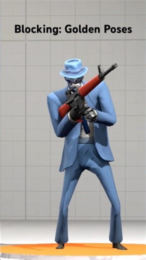 Let’s Make a Reload Animation[1]: Blocking Golden Poses #tf2 #sfm #shorts