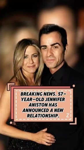 BREAKING NEWS. 57-YEAR-OLD JENNIFER ANISTON HAS ANNOUNCED A NEW RELATIONSHIP. #viralvideo