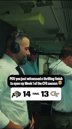 The ending of Colorado vs. Georgia Tech had Chase Daniel and Matt Barrie hyped 🔥