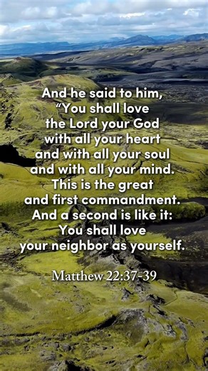 The greatest commandment 🤲🥖 Sharing with you the Bread of Life