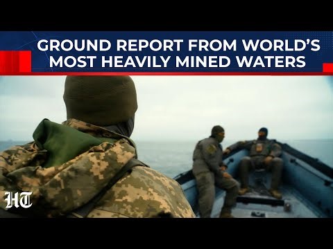 Watch Ukrainian Naval Crews Clear Deadly Mines From The Black Sea Amid War With Russia