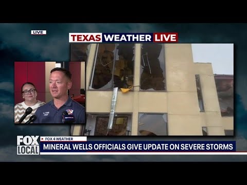 Mineral Wells officials give update on severe weather