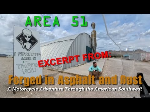 Riding to Area 51 and Rachel from Las Vegas, Nevada