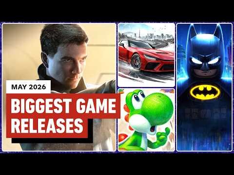 The Biggest Game Releases of May 2026