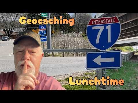 I Found a Geocache in the MIDDLE of the Interstate! 🚗💨