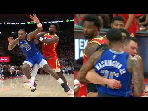 Tari Eason ejected for flagrant 2 bump on PJ Washington & PJ was ready to scrap