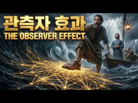 [BIBLE SF 성경과학]🌊물 위를 걷는 기적의 충격적 물리 법칙!(양자역학과 베드로의 관측자 효과)