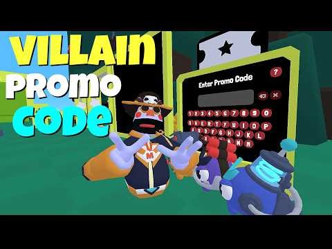 Villain Promo Code! (Don't Be A Villain, Hit The LIKE Button!) #yeeps