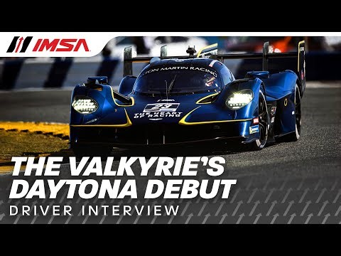 The Valkyrie's First Time Racing at Daytona | Aston Martin THOR Team Driver Interview