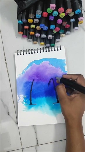 Beautiful Marker Art for Beginners