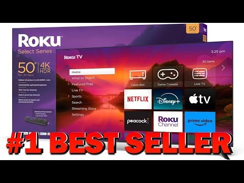 Roku Smart TV 50 Inch Select Series 4K HDR RokuTV with Roku - B0CLFD3NF5
