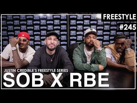 SOB X RBE Drop Bars Over Two Beats On The Justin Credible Freestyle Series | EP 245