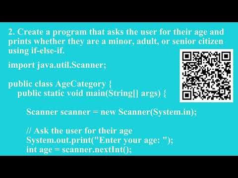 Using Conditional Statements in Java | Q2 Java L11 P1 | SMILE ROAD