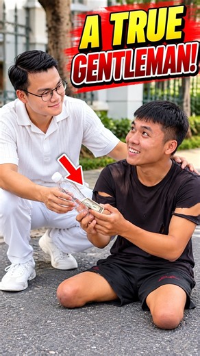 Inspiring story of an unexpected act of giving [CONDA NGUYEN] #kindness #help #shorts