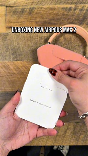 Unboxing the new AirPods Max 2 in orange