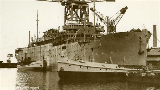 Watch the launch of a new ship - then it ends in disaster