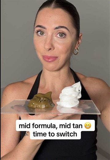 Mid formula for a mid tan 😬 If you’re tired of fake tan staining your whites and fading unevenly, it might be time to switch up your formula 🧺🤎 Our Quick Glow Tanning Mousse pairs a bronze glow with skincare ingredients to help keep skin hydrated, plus a clear formula with no guide-colour dyes to stain your favourites ✨ Glowing skin, less mess. Why make tanning harder than it needs to be? 🤷🏻‍♀️ PLUS it’s 40% off RN at your local Priceline. #FakeTan #QuickGlow #TanningMousse #ClearTan #Quick