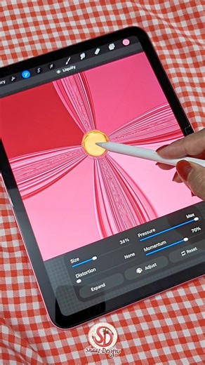 Easy seamless Surface Pattern Tutorial #art #viral #shorts #trending #procreate #procreatetutorials