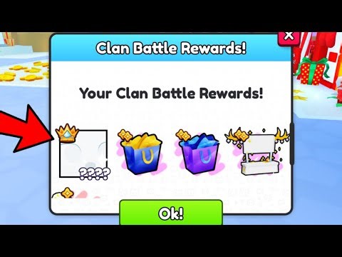 Claiming #1 CLAN REWARDS in Pet Simulator 99! (Titanic Silver Stag)