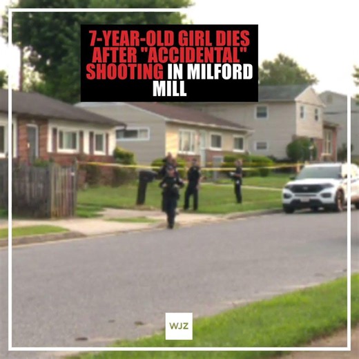 7-year-old girl dies after "accidental" shooting in Milford Mill, Maryland, police say