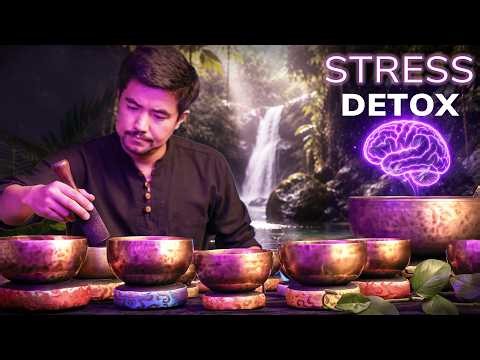 *VAGUS NERVE RESET* The Sound Your Nervous System Has Been Craving | Tibetan Singing Bowls Relax