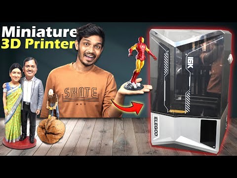 Miniature 3D Models at Next Level🔥 | Elegoo Saturn 4 Ultra 16K Unboxing & Test Print
