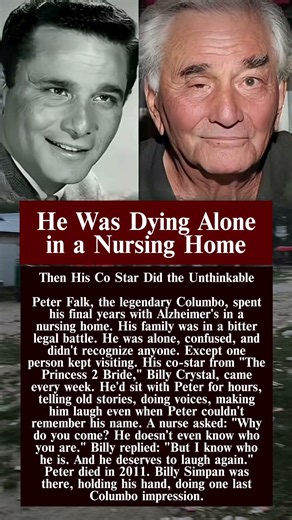 Billy Crystal Never Gave Up On Peter Falk 🥺💔