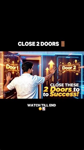 Close this 2 doors 🚪 🤫