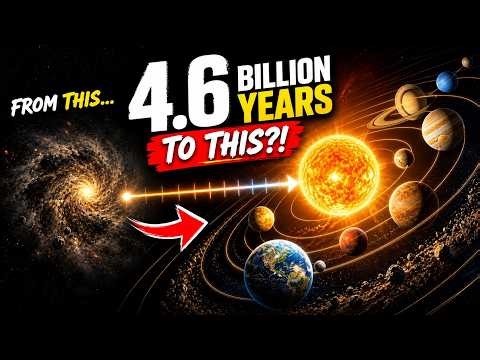 The 4.6 Billion Year Journey of the Solar System's Formation | Explore the Universe | 4K