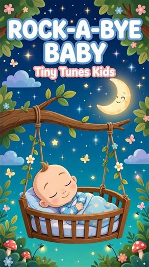 Rock-a-bye Baby 🎶 Sing Along | Nursery Rhyme for Kids