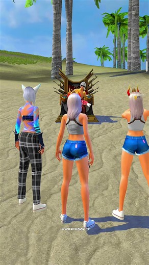 NEW TREND🥵 CAPCUT🐱 PRESENT 🎮 FF🤤VIRAL SHORT IN YOUTUBE || PRINCESS FF #freefire #shorts #tiktok #fyp