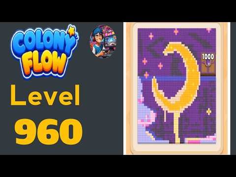 Colony flow level 960 solution and walkthrough