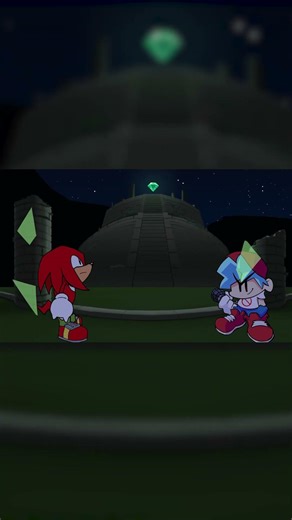 FNF Character Test | Knuckles Shocked | FNF Mods